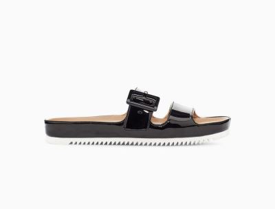 UGG Cooper Womens Flats Black - AU 124RK